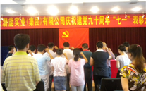 集团党员重温入党誓词