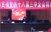 集团党委派员参加学习贯彻党的十八届三中全会宣讲报告会